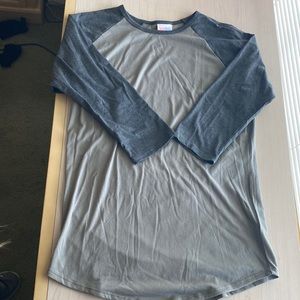 Lularoe long sleeve gray  shirt